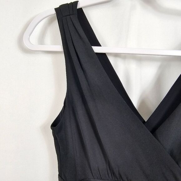 J Crew Sophia Silk Tricotine Dress in Black - Size 2 - Picture 3 of 8